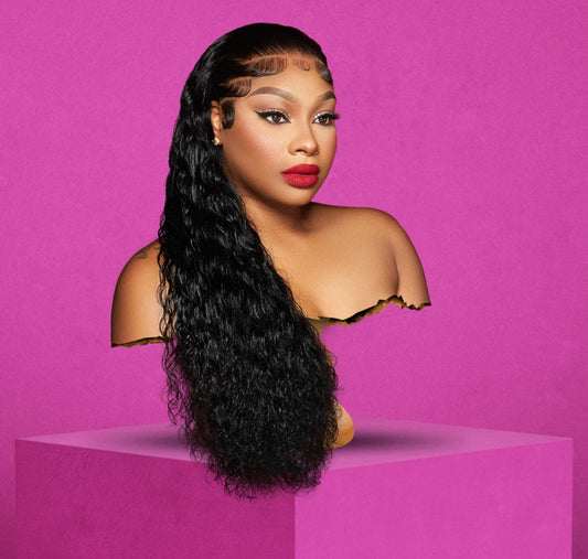 DEEP WAVE FRONTAL WIG